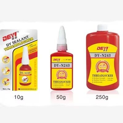 DEYI DY-N243 Easy Disassembly Threadlocker - High Temp & Oil Resistant Adhesive for Stainless Steel & Inactive Metals (Hochtemperatur- und Ölbeständiges Klebstoff für Edelstahl und inaktive Metalle)