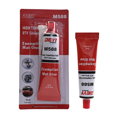 M588 Hochtemperatur-neutrale RTV-Dichtungsmaschine in Rot für die industrielle Dichtung