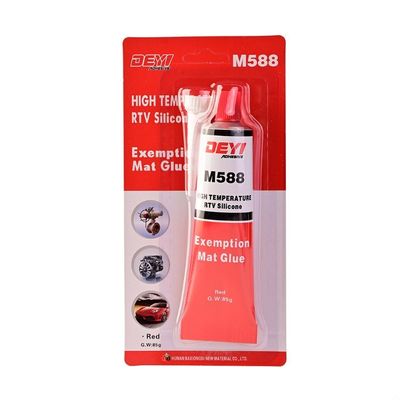 M588 Hochtemperatur-neutrale RTV-Dichtungsmaschine in Rot für die industrielle Dichtung