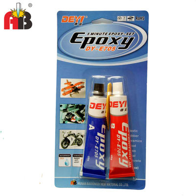 Hohe Scherfestigkeit 3 Tonnen 5 Minuten Weiß schwarz Epoxidklebstoff Ab Klebstoff EINECS Nr. 230-391-5