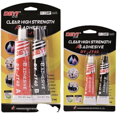 Jt40 Acryl Modifiziert AB Acryl Klebstoff und grün durchsichtig mit Arbeitszeit 5min