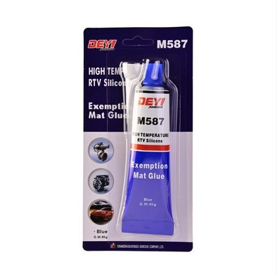 12 Monate Haltbarkeit 85g Hochtemperatur Blau RTV Siliziumdichtungsdichtung für Getriebe ISO9001