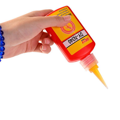 Lichtgelbes anaerobes Schraubklebstoff für Schraubschrauben mit Methacrylat
