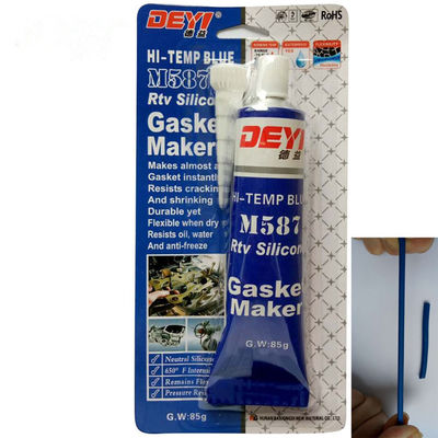 85 g RTV Silikonverschlussklebstoff für Rohrpack Säure Blau Versiegelungsmittel 12 Monate Haltbarkeit