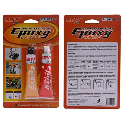 20 g Aluminiumrohr Metallbindekleber Epoxidharz AB Klebstoff 2 Teile Epoxidharz Klebstoff
