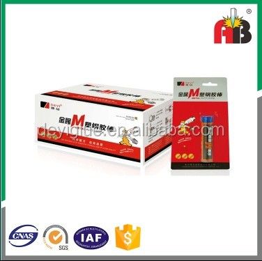 Doppelkomponente Kleber Metall Epoxy Putty Klebstoff für Bauanwendungen