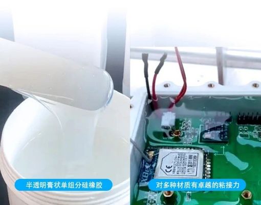 Wasserdichtes Dichtungsmittel auf Silikonbasis M705 für transparente LED-Linsen und Beleuchtungsanlagen