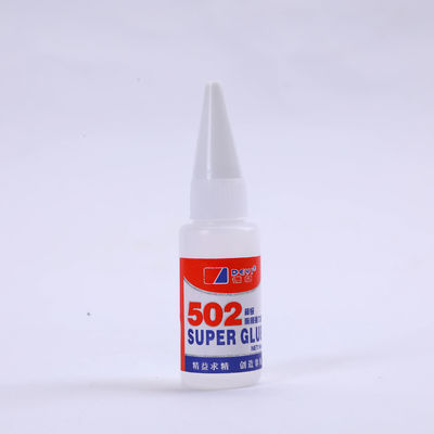Lösungen für sofortige Haftung Clear 502 Super Glue ISO SGS ROHS MSDS zertifizierter Klebstoff
