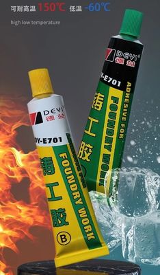 100 ml 65 ml Gießklebstoff zur Reparatur von Sandlöchern, Rissen und Mustern auf Metallformen