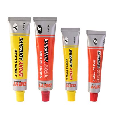 Quick-set 5 Minute Clear Epoxy AB Glue Sets in 30 Minutes ISO9001 Certified for Strong Bonding
