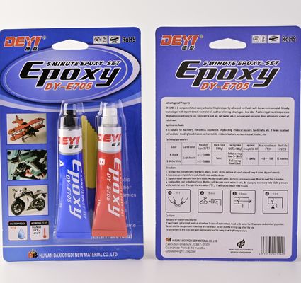 DEYI-E705 3 Stunden Aushärtezeit 5 kg Hochtemperatur-beständiger Struktur-Epoxidkleber AB Kleber