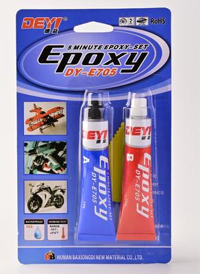 Heat Resistant Epoxy AB Glue with Shear Strength ≥16 MPa and 12 Months Shelf Life for Metal Bonding
