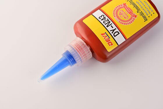 Threadlocker-Klebstoff-anaerobes Dichtungsmittel für Rohrfäden bietet eine effektive Schraubverriegelung und Verhinderung von Lecks in der Ausrüstung