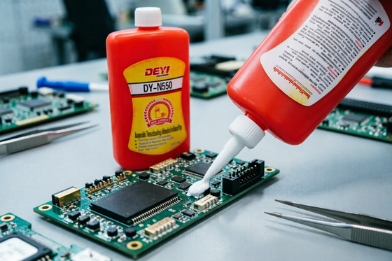 Schraubensicherungsklebstoff für Metallrohre mit einer auf Methacrylat basierenden Formel, die eine Druckbeständigkeit von 34 MPa für die Industrie bietet