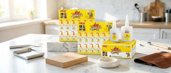 Rapid Cure 502 Super Glue mit 15 bis 20 Sekunden anfänglicher Heilung und 12 Monaten Haltbarkeit