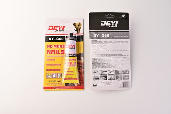 No More Nails Glue versatile nail free adhesive compatible with a wide range of substrates including metals and plastics