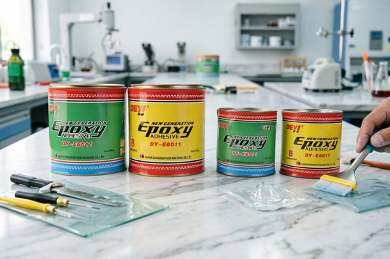 Niedriggeruchs-Epoxy-AB-Kleber -- Strukturklebstoff für professionelle industrielle Anwendungen