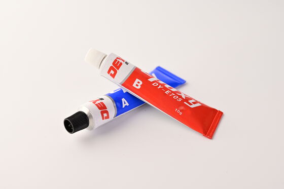Epoxy-AB-Kleber mit schneller Härtung. Wasserdicht und chemisch beständig.