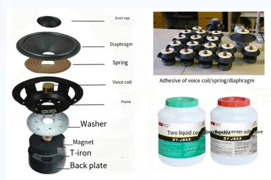 Schnell heilender Lautsprecher-Epoxy-AB-Kleber 3-5 Minuten Set, 24 Stunden vollständig heilend und Haltbarkeit von 6 Monaten