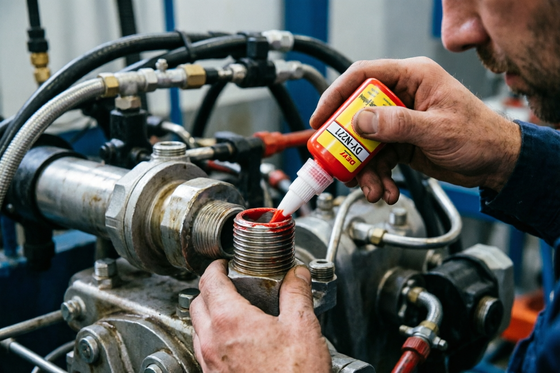 Hohe Festigkeit Anaerob Threadlocker DY-N271 Anti-Vibration & Leak-Proof Fastener Kleber Hersteller