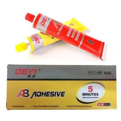 Industrie Grade Modified Acrylic Structural Adhesive   Fast Curing AB Glue for Household & Plastic Repair