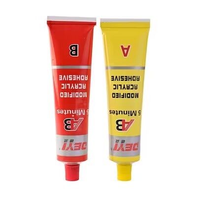 Industrie Grade Modified Acrylic Structural Adhesive   Fast Curing AB Glue for Household & Plastic Repair