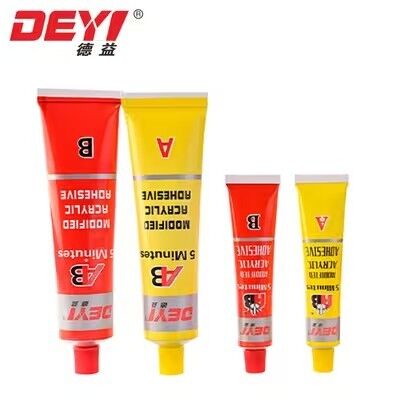 Industrietauglicher modifizierter Acryl-AB-Kleber – 3-5 Min. Schnellhärtend für Bauverbindungen