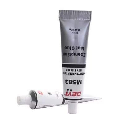 Grey RTV Silicone Gasket Maker High Temp Sealant Adhesive 85g Tube For Automotive Metal Flange