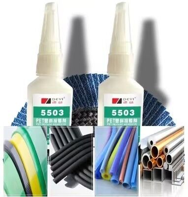 High Penetration Low Viscosity PET Adhesive AB Epoxy Glue 3-10s Fast Curing Transparent Resin For Micro Crack Repair