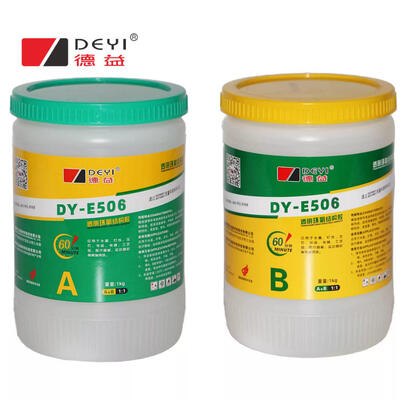 DY-E506 klares Epoxidharz mit 60 Minuten Ersthärtung und 24 Stunden Vollhärtung für DIY-Handwerk
